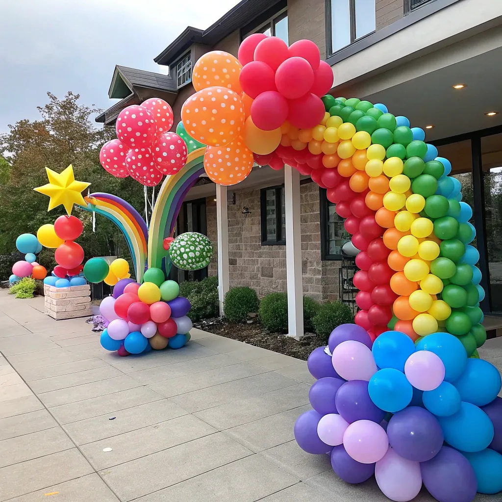 Vibrant Balloon Decorations